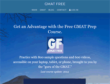 Tablet Screenshot of gmatfree.com